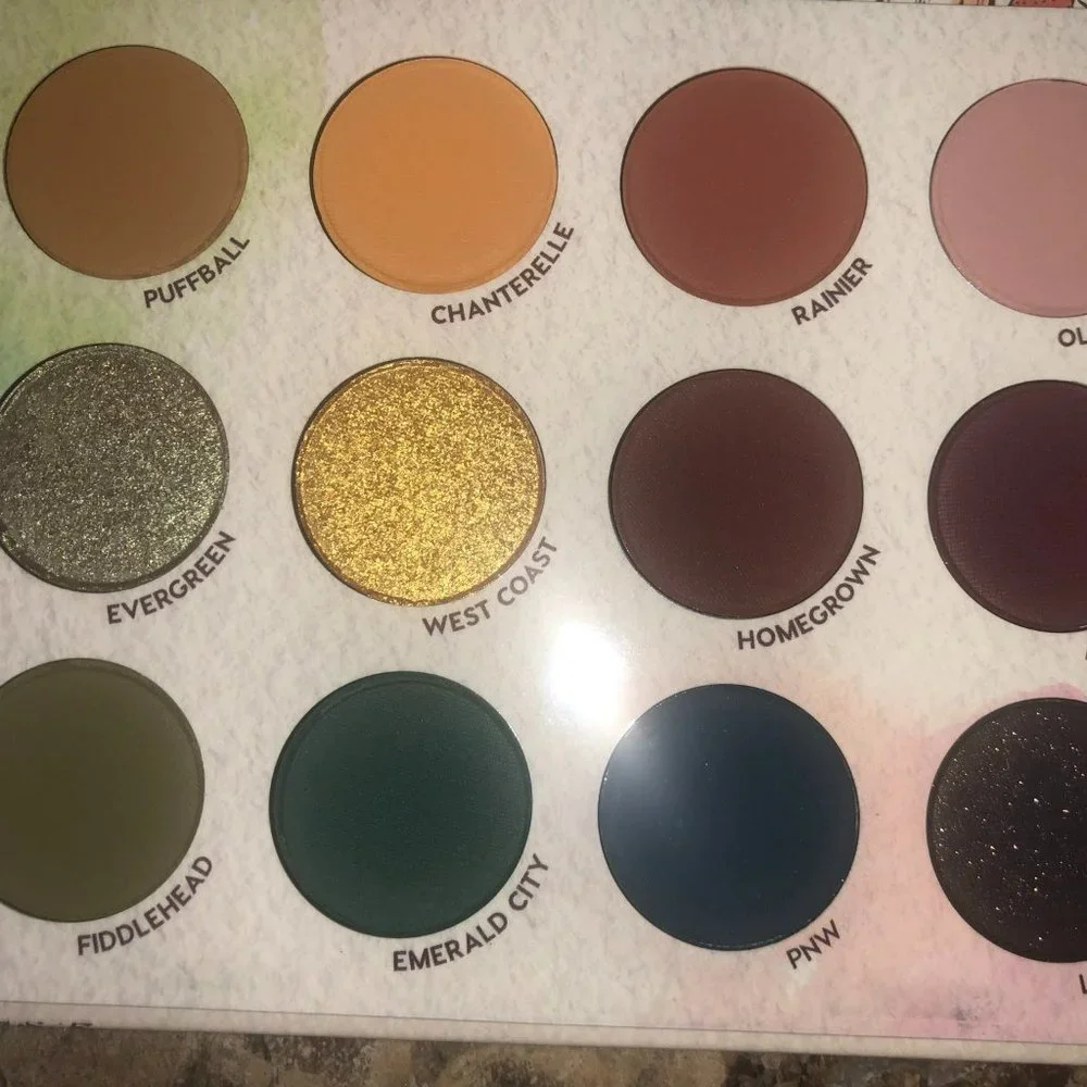BNIB Colourpop x Raw Beauty Kristi AT FOREST SIGHT Vegan Eyeshadow Palette